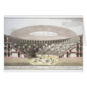 Vista del Amphitheatre de César (litho del color)
