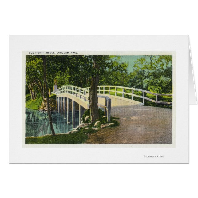 Vista del antiguo puente norte (Anverso (Horizontal))