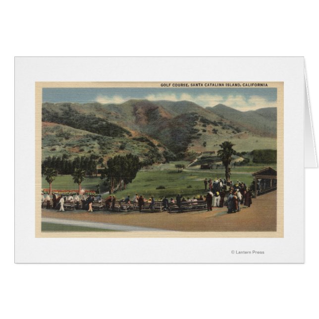 Vista del campo de golf (Anverso (Horizontal))