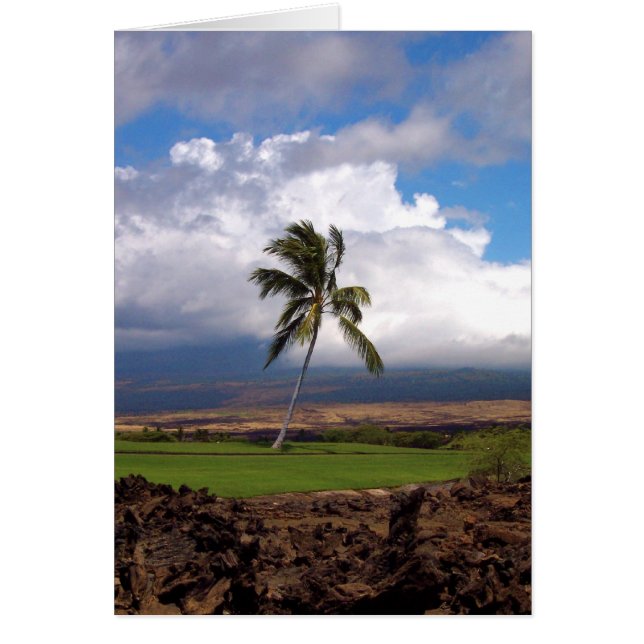 Vista del campo de golf hawaiano (Frente)