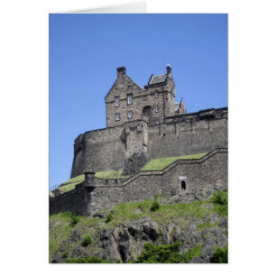 Vista del Castillo de Edimburgo, Edimburgo, Escoci