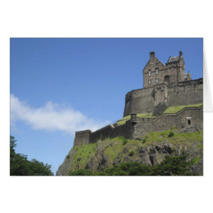 Vista del Castillo de Edimburgo, Edimburgo, Escoci