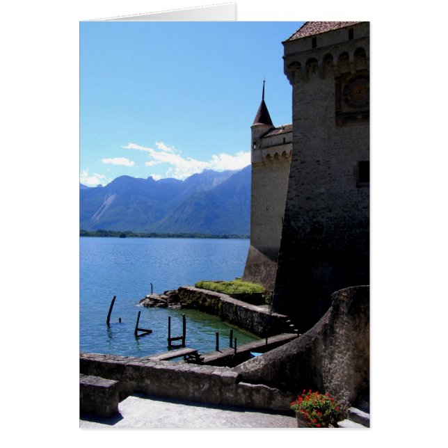 Vista del Chateau de Chillon (Frente)