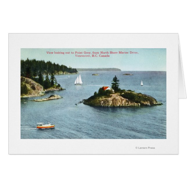 Vista del eje marino de la costa norte (Anverso (Horizontal))