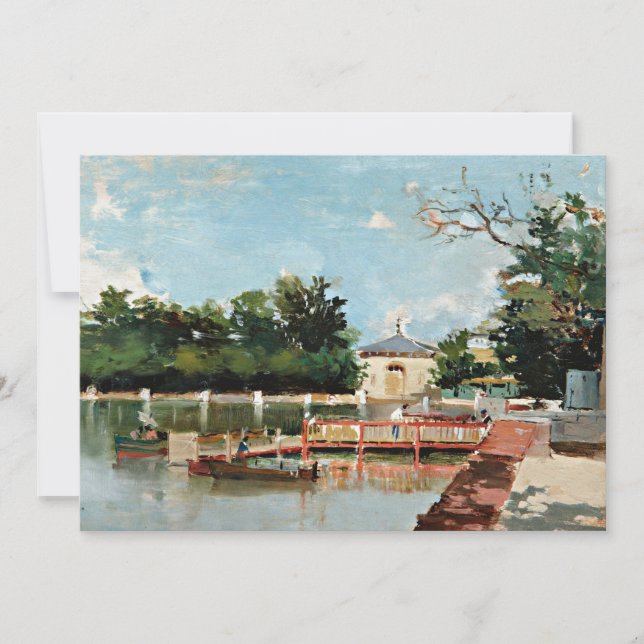 Vista del espigón | Joaquín Sorolla (Anverso)