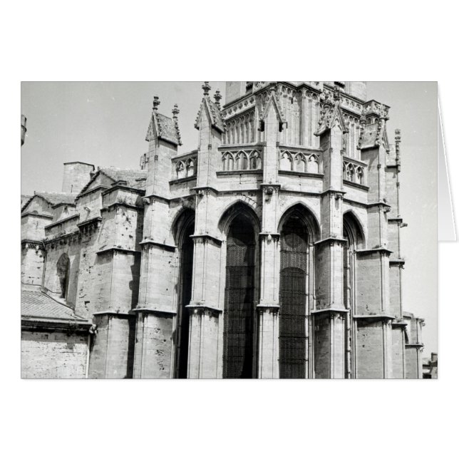 Vista del extremo este de la iglesia, construida (Anverso (Horizontal))