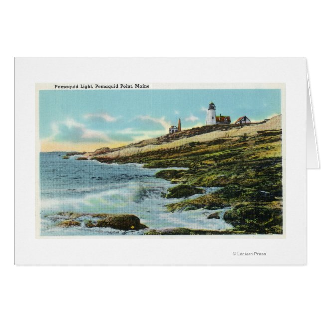 Vista del faro de Pemaquid (Anverso (Horizontal))