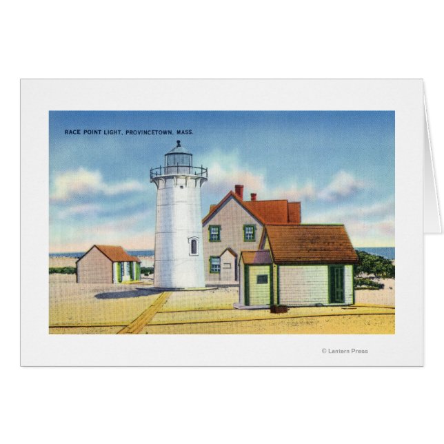 Vista del faro de Race Point (Anverso (Horizontal))