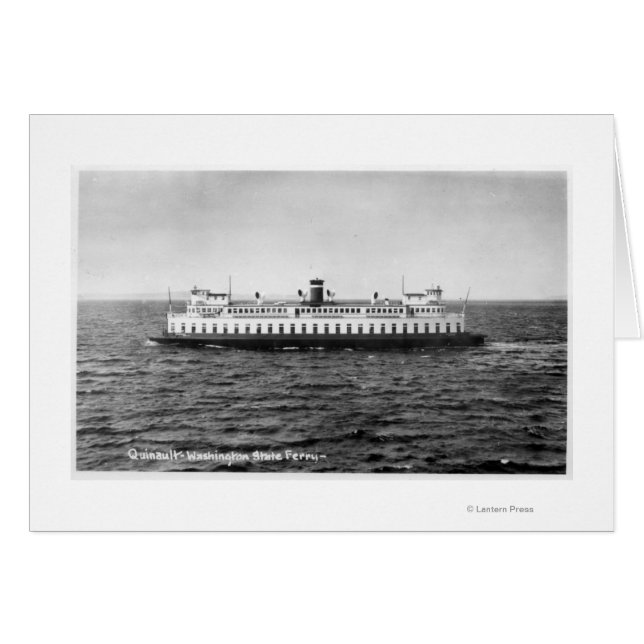 Vista del ferry de Quinault (Anverso (Horizontal))