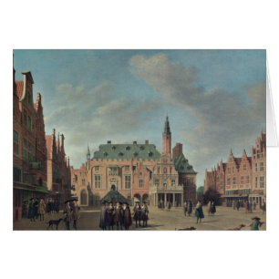 Vista del Grote Markt en Haarlem