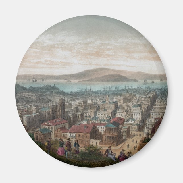 Vista del imán de San Francisco (1860) (Frente)