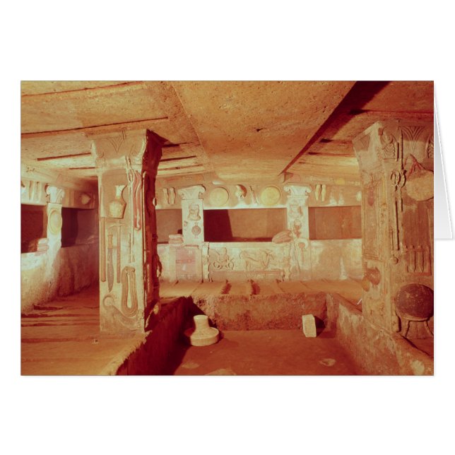 Vista del interior de la tumba (Anverso (Horizontal))