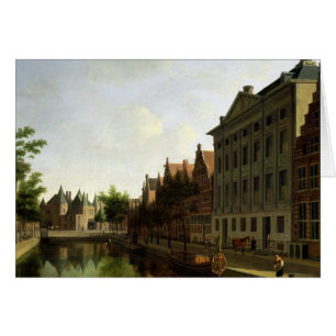 Vista del Kloveniersburgwal en Amsterdam