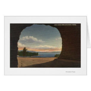 Vista del Lago desde el Túnel de Roca Cave