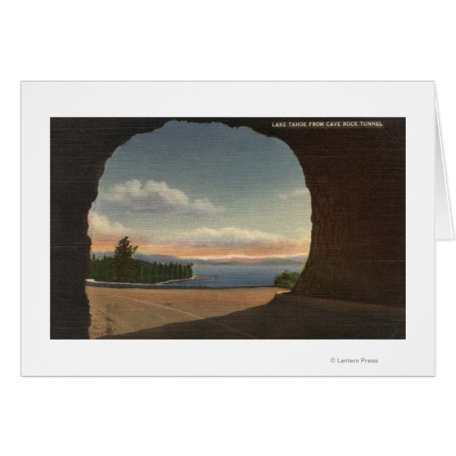 Vista del Lago desde el Túnel de Roca Cave (Anverso (Horizontal))