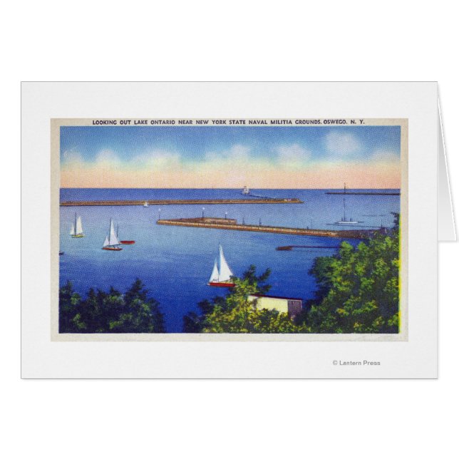 Vista del lago Ontario (Anverso (Horizontal))