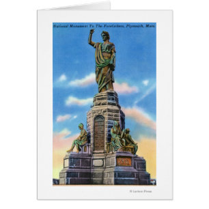 Vista del monumento a Nat'l a los antepasados esta