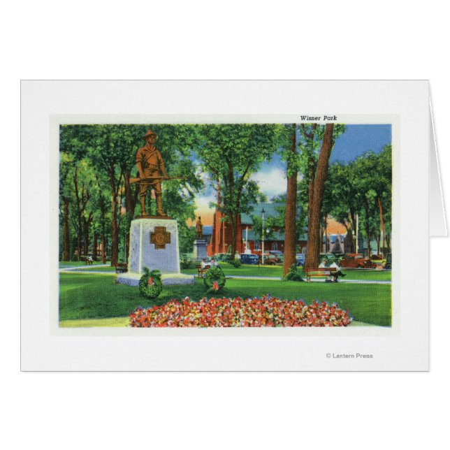Vista del monumento en Wisner Park (Anverso (Horizontal))