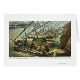 Vista del muelle de los pescadores