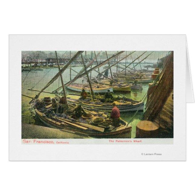 Vista del muelle de los pescadores (Anverso (Horizontal))