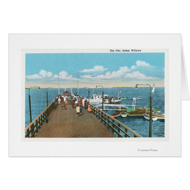 Vista del muelle Salem Willows (Anverso (Horizontal))