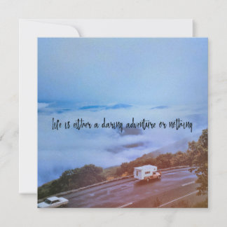 VISTA DEL PARQUE AZUL RIDGE 5.25 x 5.25 tarjeta