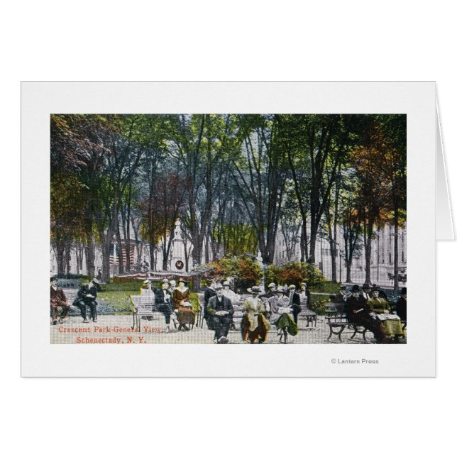 Vista del Parque Crescent (Anverso (Horizontal))