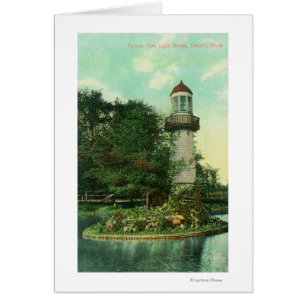 Vista del parque LighthouseDetroit, MI de Palmer
