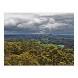 Vista del Poster Glossy del Monte Buninyong