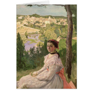 Vista del pueblo, Castelnau, 1868