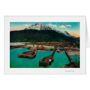 Vista del pueblo de Skagway, Alaska Skagway, AK