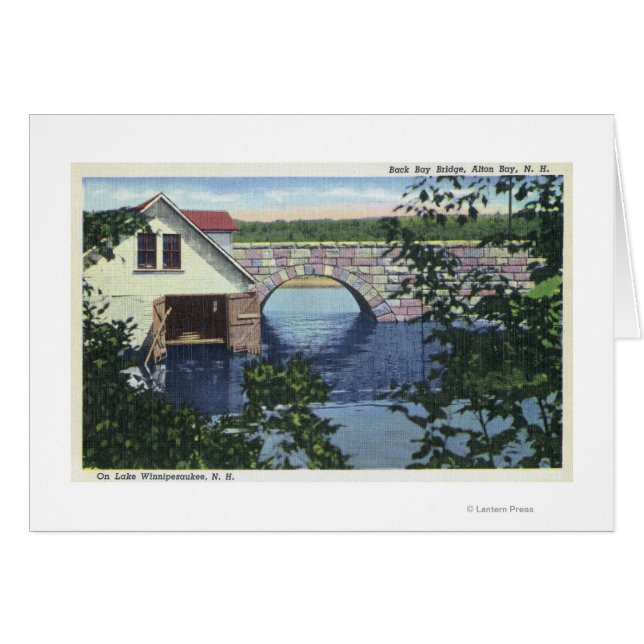 Vista del puente de Back Bay (Anverso (Horizontal))