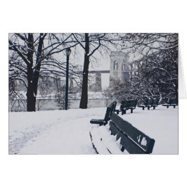 Vista del puente Hellgate, Astoria, Nueva York