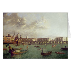 Vista del puente viejo de Londres