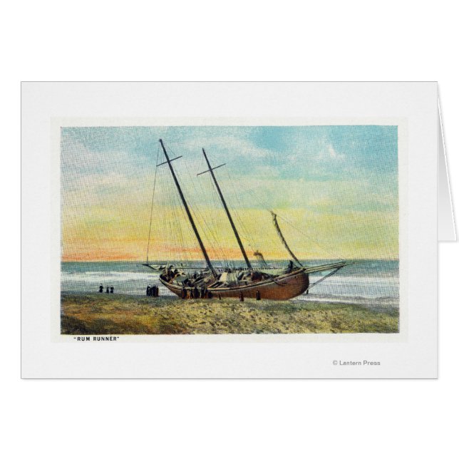Vista del Rum Runner Ship Ashore (Anverso (Horizontal))