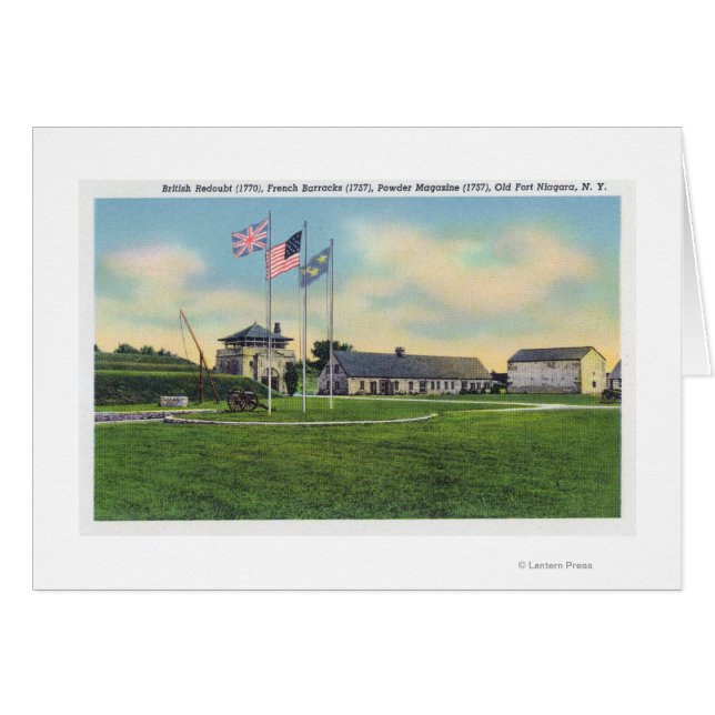 Vista del Salón del Consejo de Sir William Johnson (Anverso (Horizontal))