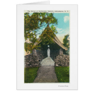 Vista del santuario en el sanitario de Gabriels