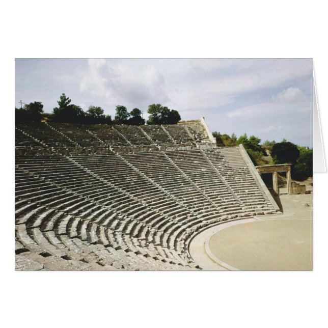 Vista del teatro, c.360 a.C. (Anverso (Horizontal))