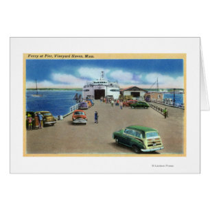 Vista del transbordador en el embarcadero