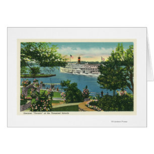 Vista del vapor de Toronto