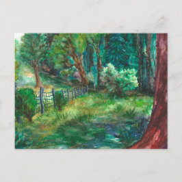 "Vista desde el Lodge." Tarjeta postal