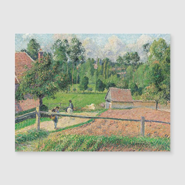 Vista desde la ventana del artista Camille Pissarr (Anverso)
