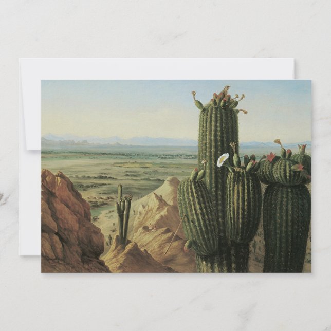 Vista desde Maricopa Mountain cerca de Rio Gila de (Anverso)