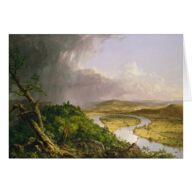 Vista desde Mount Holyoke, Northampton, (Anverso (Horizontal))