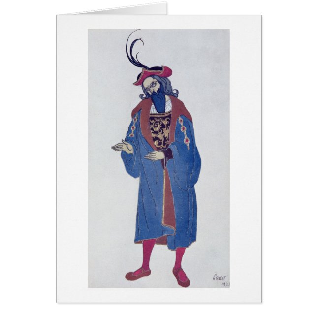 Vista el diseño para la Azul-Barba, del Beaut el (Frente)