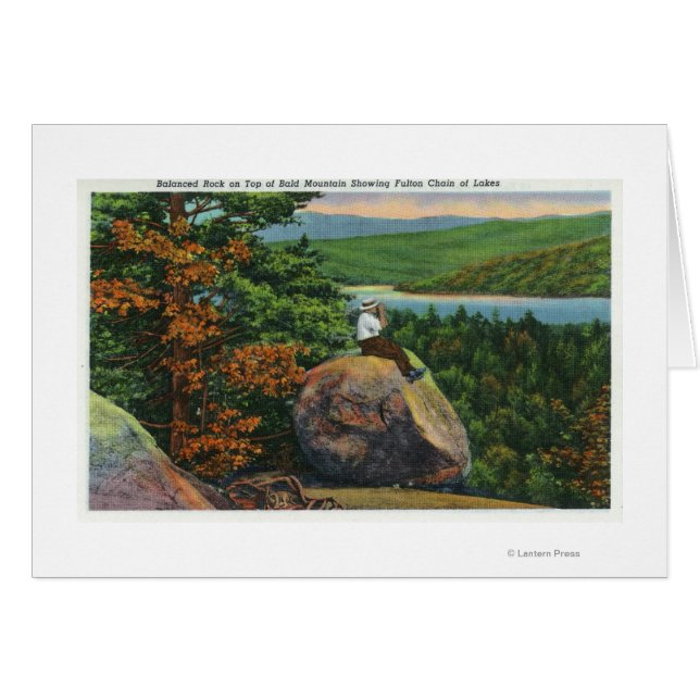 Vista equilibrada de la cadena Fulton de Lagos (Anverso (Horizontal))