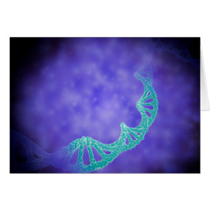 Vista Estilizada De Las Extrañas Del ADN Humano