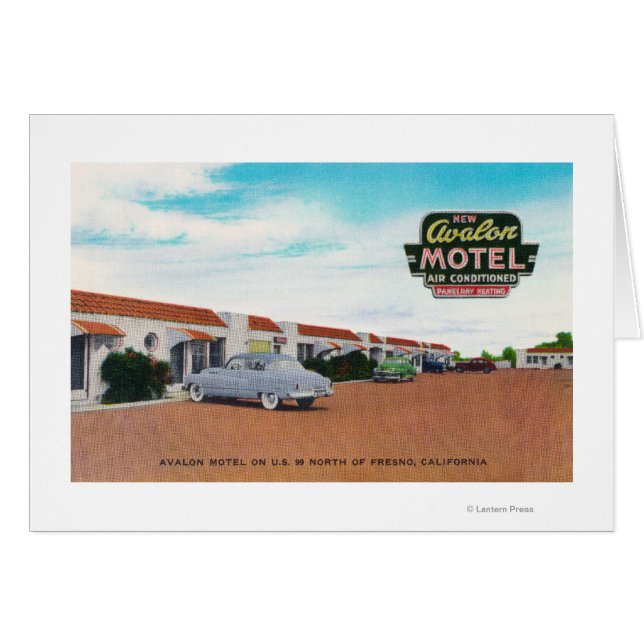 Vista exterior de Avalon MotelFresno, CA (Anverso (Horizontal))