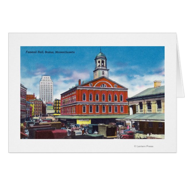 Vista exterior de Faneuil Hall (Anverso (Horizontal))