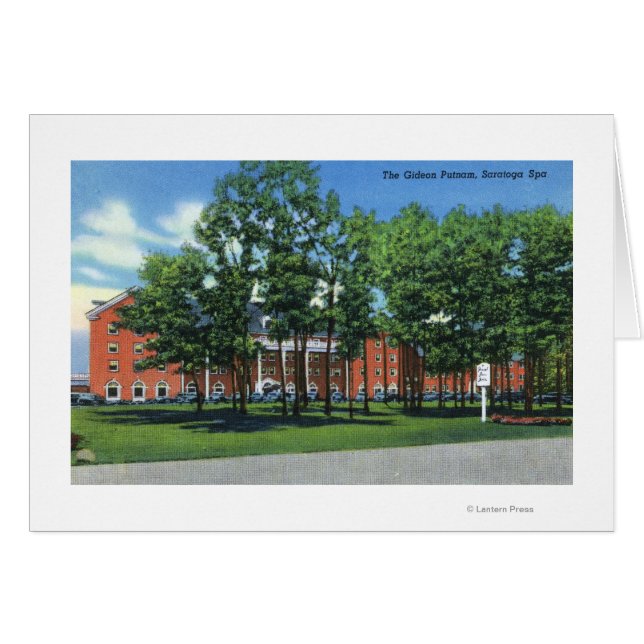 Vista exterior de Gideon Putnam, Saratoga (Anverso (Horizontal))